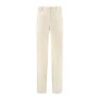 AMAYA Amsterdam straight regular waist broek ecru