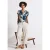 Gedessineerde blouse