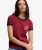 Superdry & Co Athletic Essentials T-shirt met Zijstreep Red