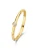 Isabel Bernard Ring  goud / transparant