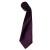Premier Kleurencollectie Satijnen Stropdas (Aubergine)