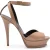 Saint Laurent Tribute Lips Sandalen Roze