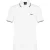 Boss Herenpoloshirt ‘Paddy’ met contrasterende boorden (Wit)