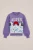 WE Fashion – Meisjes trui met print – Regular fit – Lichtpaars – Katoen –