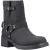 Rocket Dog Nino Faux Leather Dames Zwarte Hakken Enkellaarsjes