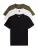 Tommy Jeans Shirt  olijfgroen / zwart / wit