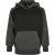 Urban Classics Jongens Tweekleurige Nep Raglan Hoodie (Zwart/Kool)