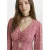 MANGO TEEN midi jurk roze