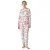 Winterpyjama lange mouw fluweel JJB4 vrouwen
