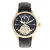 Heritor Automatische Gregory Semi-Skelet Leather-Band Horloge