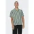 ONLY & SONS gestreept regular fit overhemd ONSWAYNE dark green