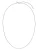 PURELEI Ketting ‘Lightly’  zilver
