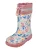 PLAYSHOES Regenlaarzen  ecru / blauw / curry / oudroze