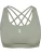 Hummel Sporttop ‘Hiit Impact’  neongroen / wit
