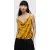 AllSaints Marta Ronnie Top Ochre Yellow