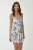 Geprinte Mini-Jurk