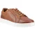 Hush Puppies Madden Heren Sneakers Van Leer In De Kleur Tan