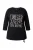 Ulla Popken Shirt  zwart