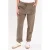Cache Cache corduroy straight regular waist casual broek olijfgroen