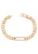 faina Armband  goud / transparant