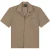 Malelions Seersucker Shirt Polo’s & T-shirts Jongens – Polo shirt – Beige –