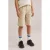 WE Fashion loose fit chino short beige