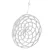 Orphelia Dames 925 Sterling Zilveren Ketting met Hanger – Zilver ZK-7215