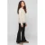 NAME IT KIDS flared broek met glitters – zwart