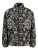 JACK & JONES Fleece jas  donkergrijs / wit