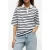 Tommy Hilfiger Interlock Relaxed Ss Polo Breton Stripe Ecru/dark Night Navy