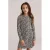 WE Fashion midi jurk zwart
