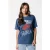 Colourful Rebel Cr Ranch Loosefit Tee Denim Blue