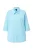 Ulla Popken Blouse  azuur / wit