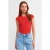 Dames Slim Fit Rundhals T-shirt