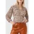 French Connection Alison Recycld Ggt Pleatd Top Classic Cream Multi