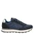 SUN68 Tom Solid suède sneakers met logo – donkerblauw