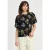 POM Amsterdam Top – Embroidery Sky Black