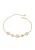 faina Armband  goud / transparant