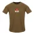 Diesel Heren Gewoon Klein Nieuw D Logo T-Shirt (Koffiebruin)