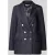 comma regular fit blazer met klepzakken