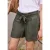 Street One Studio Dames Shorts met Mid Waist en Loose Fit-pasvorm in Groen