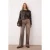 TRENDYOLMİLLA Dames Bruin Effen Wijde pijp Hoge taille Jeans