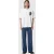 AllSaints Snakebite Ss Crew Optic White
