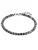 True Rebels Armband  zwart / zilver