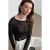 Slim Fit Kanten Bootsvorm Blouse