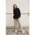 Overmaatse Linnenmix Lange Mouwen Shirt