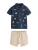 Next Set  beige / navy / geel / groen