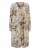 CULTURE Jurk ‘Hizzy’  beige / lichtblauw / lichtbruin / donkerbruin