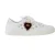 Dolce & Gabbana Witte Leren Gouden Rode Hart Sneakers