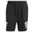 ADIDAS SPORTSWEAR Boardshorts ‘3-Stripes 8-Inch’  zwart / wit